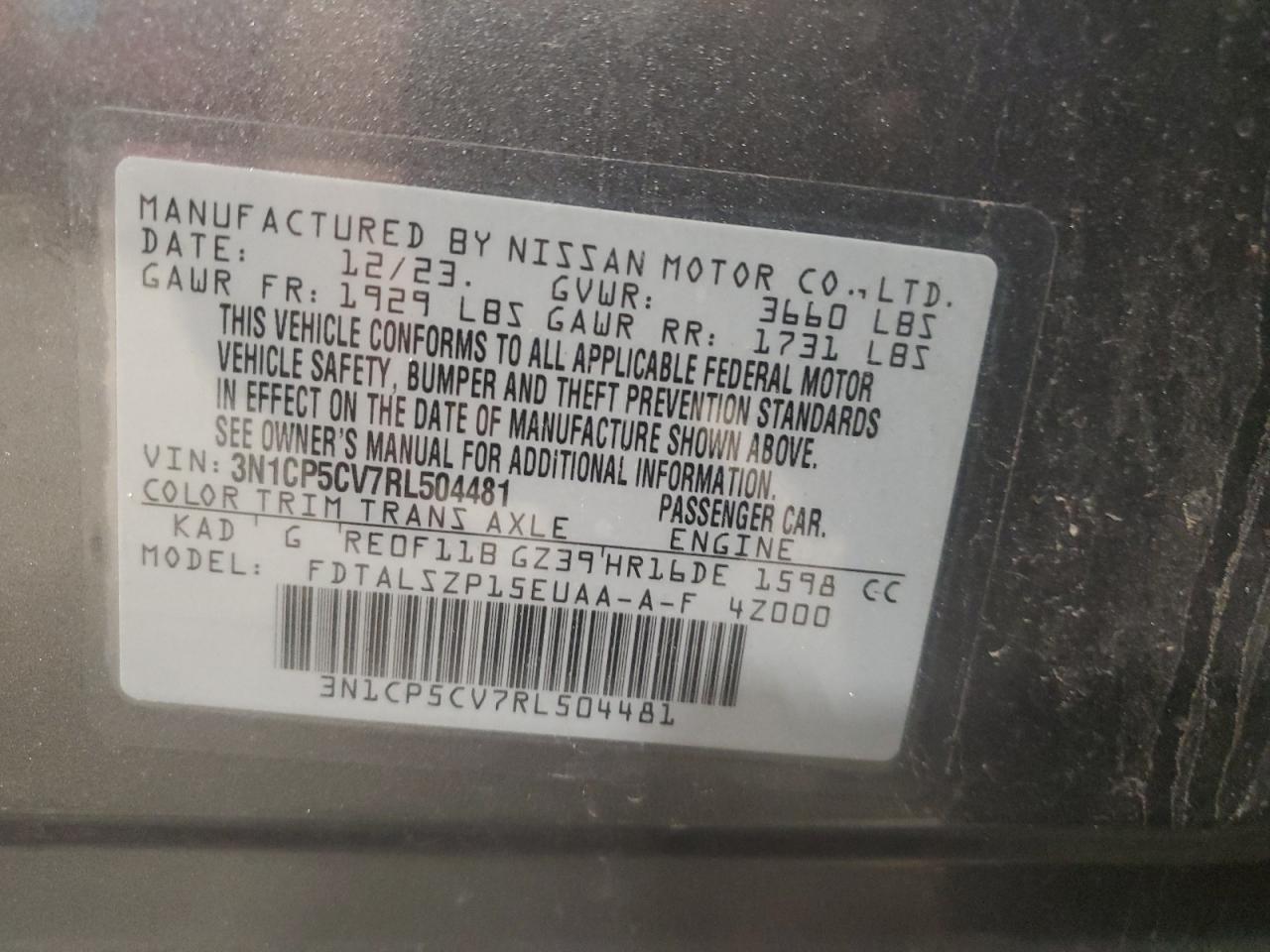 Nissan Kicks Sv Image 7