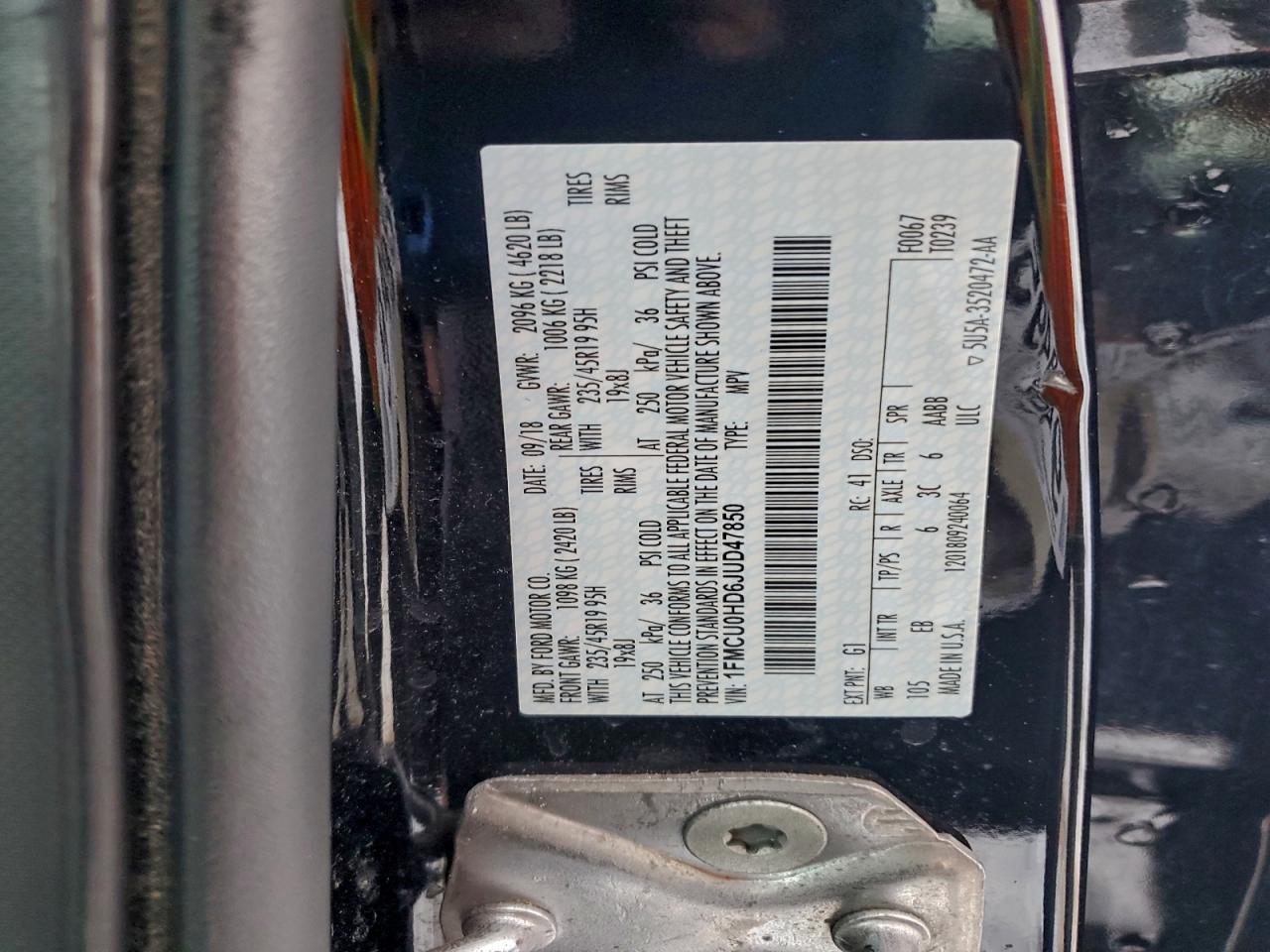 Ford Escape Sel Image 13