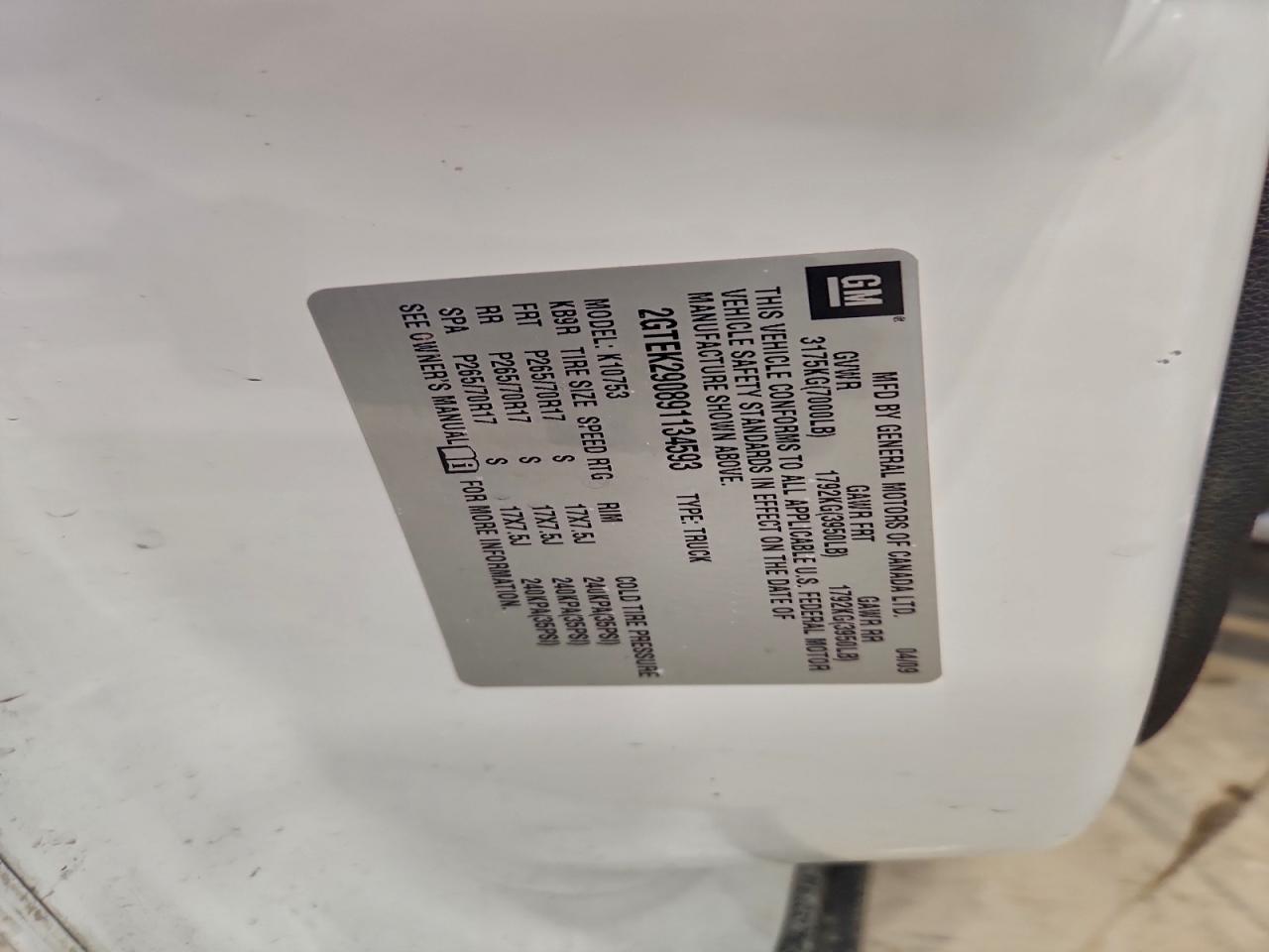 GMC Sierra K1500 Sle Image 11