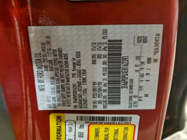 Ford Fusion Se Phev Image 11